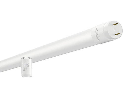 FLAIR LED Röhre T8 G13/9W(18W) 1300 lm 4000 K neutralweiß L 600 mm mit LED Austausch-Starter