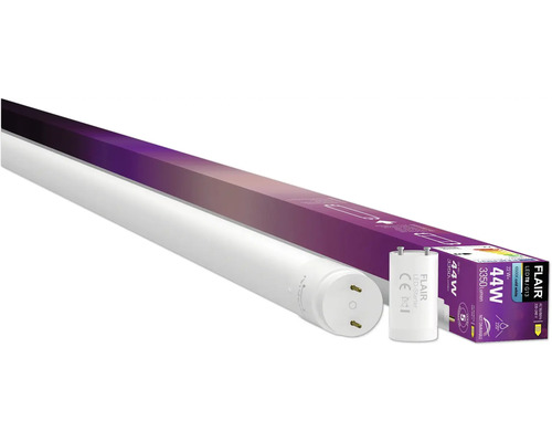 Flair LED Röhre, Verpackung und LED Starter