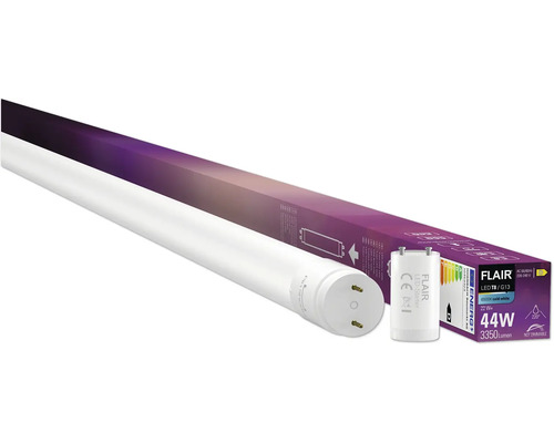 FLAIR LED Röhre mit 44 Watt, Sockel G13 und Starter