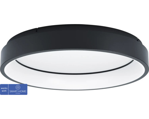 LED Deckenleuchte Eglo Crosslink-Z 6,5 W 3400 lm 2700-6500 K RGB 1-flammig IP 20 schwarz