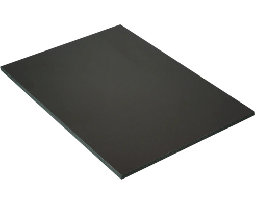 Kompaktplatte Platte melaminharzbeschichtet braun 2800 x 1300 x 6 mm Dunkle Verbundplatte im Querformat
