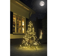 Beleuchteter LED Weihnachtsbaum mit Sternenhimmel und Mond
