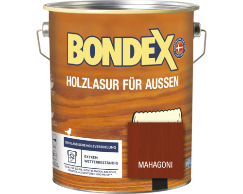 Holzschutz-Lasur Bondex mahagoni 4 l