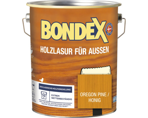 BONDEX Holzlasur oregon pinie 4,0 l