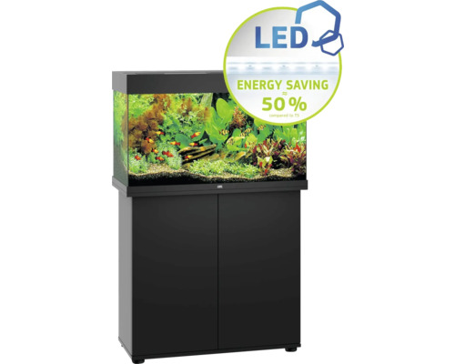 Aquariumkombination mit Unterschrank und LED Beleuchtung