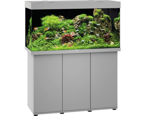 Aquarium mit Unterschrank und Bepflanzung