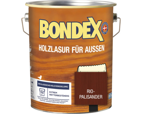 Holzschutz-Lasur Bondex rio palisander 4 l