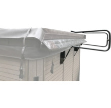 Whirlpoolabdeckung mit Abdeckungshalterung