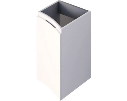 Unterschrank Baden Haus Vague 34x55x42 cm weiß matt links Unterschrank Baden Haus Vague 34x55x42 cm weiß matt links