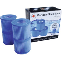 Tragbare Spa Filter im Dreierpack mit zusätzlichem Bonus Filter