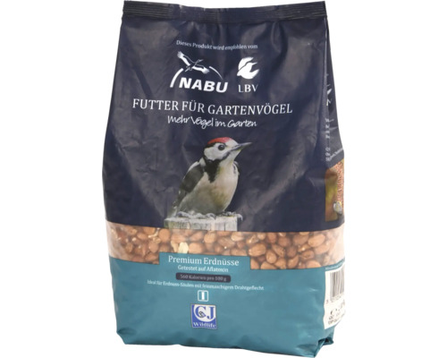 Wildvogelfutter CJ Wildlife Premium Erdnüsse Ganzjahresvogelfutter