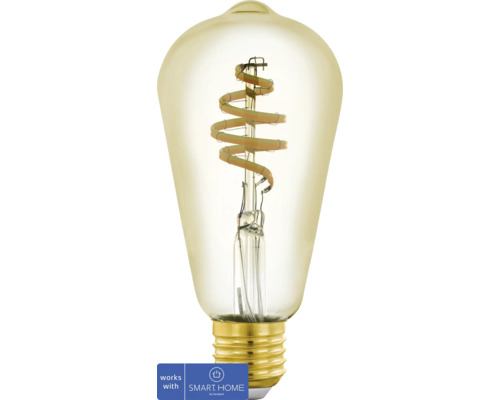 LED-Lampe ST64 E27 / 4,9 W ( 30 W ) amber 400 lm 2200 6500 K einstellbares weiß