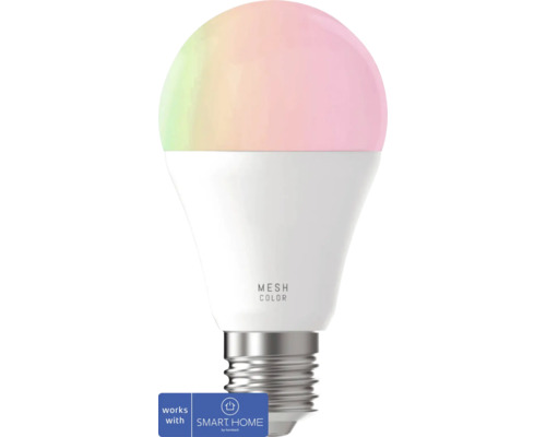 LED-Lampe A60 E27 / 9 W ( 60 W ) matt 806 lm 2700 6500 K einstellbares weiß rgb - Kompatibel mit SMART HOME by hornbach