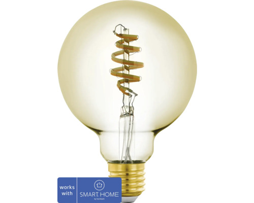 LED-Lampe G95 E27 / 4,9 W ( 30 W ) amber 360 lm 2200 6500 K einstellbares weiß
