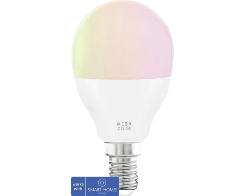 LED-Lampe P45 E14 / 4,9 W ( 40 W ) weiß matt 470 lm 2700 6500 K einstellbares weiß rgb - Kompatibel mit SMART HOME by hornbach