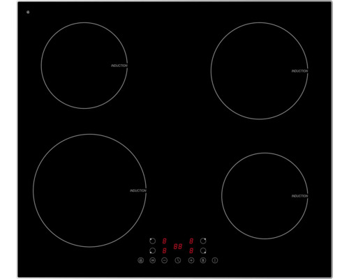 Induktionskochfeld PKM IN4B-3G 59x52 cm 4 Kochzonen