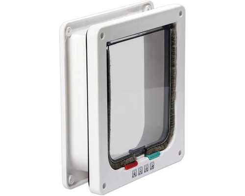 Katzenklappe mit Vierwegeverschluss