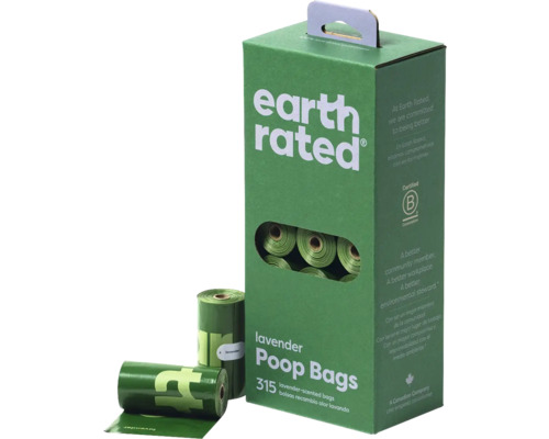 Earth Rated Hundebeutel mit Lavendelduft, 315 Stück
