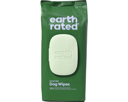Earth Rated Hunde Reinigungstücher mit Lavendelduft, 100 Stück