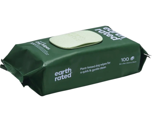 Earth Rated Hunde Reinigungstücher, 100 Stück