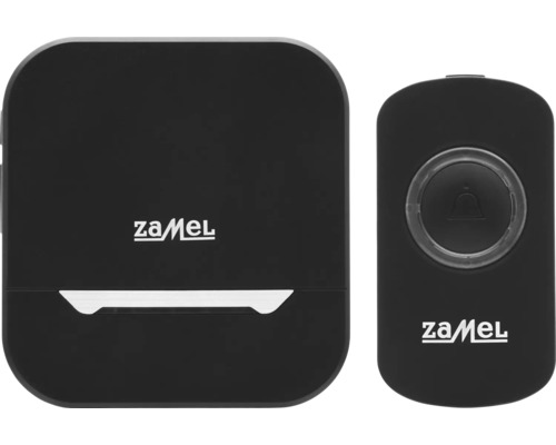 Türsprechanlage Funk-Gong ZAMEL S83856 Komplettset mit 36 Melodien, max. 100 m Reichweite, schwarz Türsprechanlage Funk-Gong ZAMEL S83856 Komplettset mit 36 Melodien, max. 100 m Reichweite, schwarz