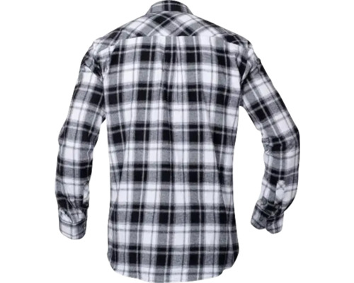 Holzfällerhemd mit Karomuster, Rückansicht