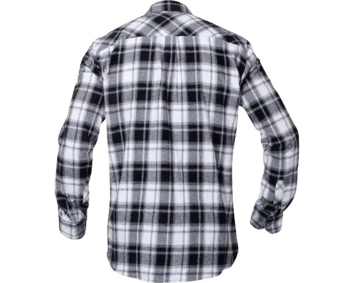 Holzfällerhemd mit Karomuster, Rückansicht