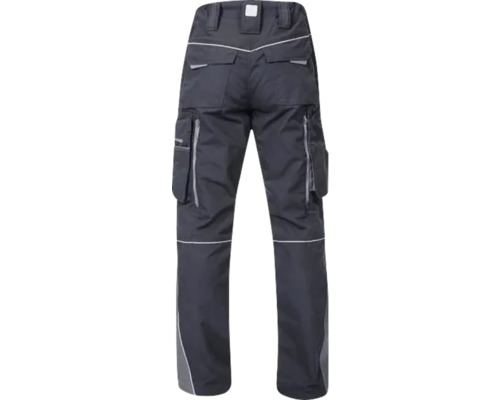 Arbeitshose mit mehreren Taschen und reflektierenden Details, Rückansicht