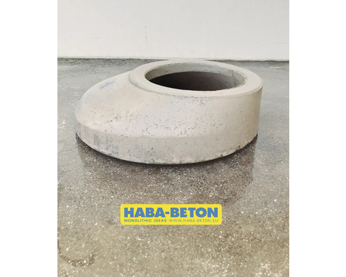Beton-Schachtring mit exzentrischem Konus