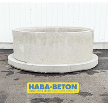 Betonschachtring mit Basisplatte