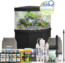 Aquariumkombination JUWEL Trigon 190 SBX mit LED-Beleuchtung, Heizer, Filter und Unterschrank schwarz inkl. Starterset mit Osmoseanlage, Easy Life Pflegemittel Set, Tropical Futter, Kies, Deponit Mix, Digitalthermometer, Mulmsauger, Pflanzenzange-thumb-0 Aquariumkombination JUWEL Trigon 190 SBX mit LED-Beleuchtung, Heizer, Filter und Unterschrank schwarz inkl. Starterset mit Osmoseanlage, Easy Life Pflegemittel Set, Tropical Futter, Kies, Deponit Mix, Digitalthermometer, Mulmsauger, Pflanzenzange-thumb-0