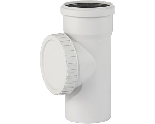 SKOLANsafe®RE Reinigungsrohr DN 90 mm Abzweigrohr aus Kunststoff für Sanitäranwendungen