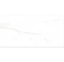 Feinsteinzeug Bodenfliese Premium Calacatta 60x120 cm weiß glänzend rektifiziert-thumb-2