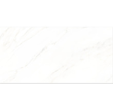 Feinsteinzeug Bodenfliese Premium Calacatta 60x120 cm weiß glänzend rektifiziert-thumb-3