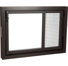 Kellerfenster mit Insektenschutzgitter