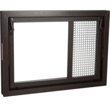 Kellerfenster mit Insektenschutzgitter