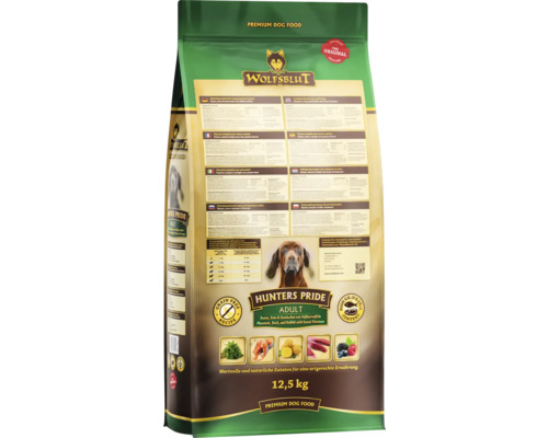 Wolfsblut Hunters Pride Adult Hundetrockenfutter, 12,5 Kilogramm