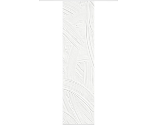 Flächenvorhang Digitaldruck Talia weiß 60x245 cm