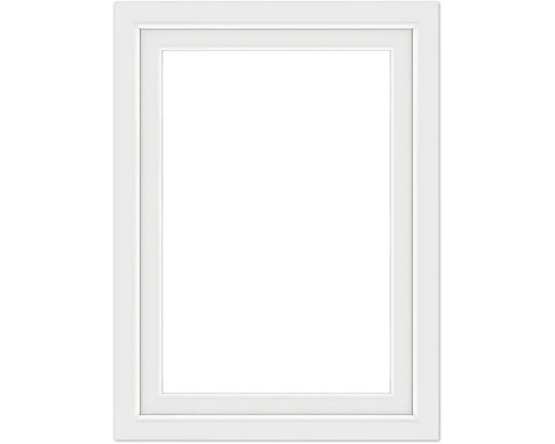 Weißer Bilderrahmen