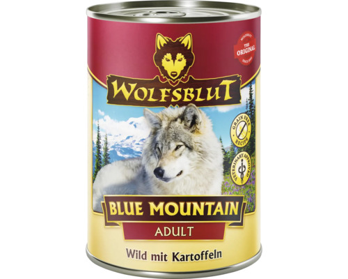 Hundefutter nass WOLFSBLUT Blue Mountain Adult 395 g