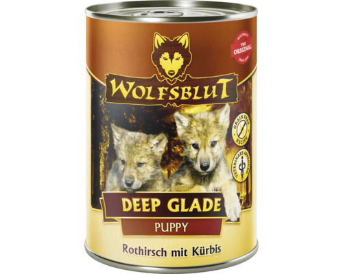 Hundefutter nass WOLFSBLUT Deep Glade Puppy 395 g