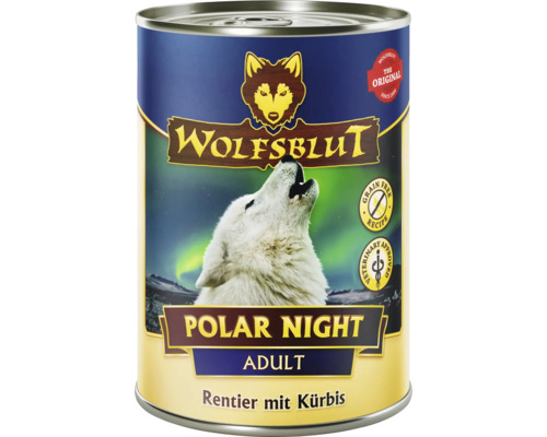 Hundefutter nass WOLFSBLUT Polar Night Adult 395 g