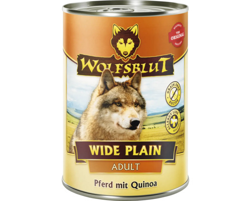 Hundefutter nass WOLFSBLUT Wide Plain Quinoa Adult 395 g