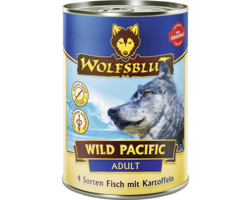 Hundefutter nass WOLFSBLUT Wild Pacific Adult 395 g