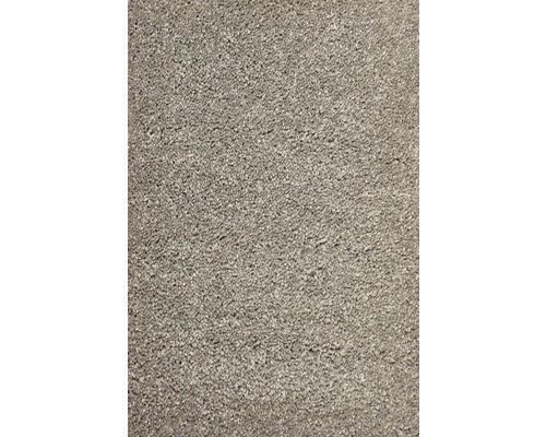 Teppichboden Shaggy Proteus Econyl® grau FB95 500 cm breit (Meterware) Nahaufnahme eines Teppichbodens.