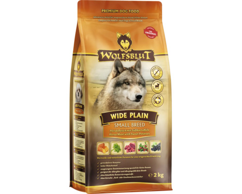 Wolfsblut Wide Plain Small Breed Hundetrockenfutter, 2 kg