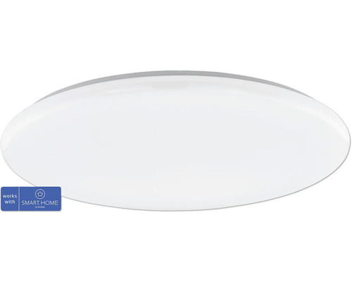 LED Deckenleuchte Eglo Crosslink-Z 11,2 W, Ø 530 mm, 4960 lm 2700-6500 K 1-flammig IP 20 weiß - Kompatibel mit SMART HOME by hornbach