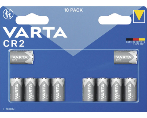 Varta CR2 Lithium Batterien, 10er-Pack