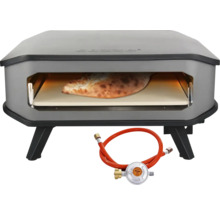 Cozze 17 Pizzaofen Gas 62 x 62 x 31 cm schwarz inkl. Pizzastein