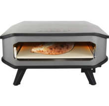Cozze 17 Pizzaofen Gas 62 x 62 x 31 cm schwarz inkl. Pizzastein